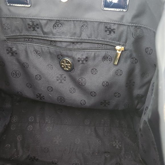 Navy Tory Burch Large Bag - Picture 10 of 12